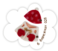 Варежки 028